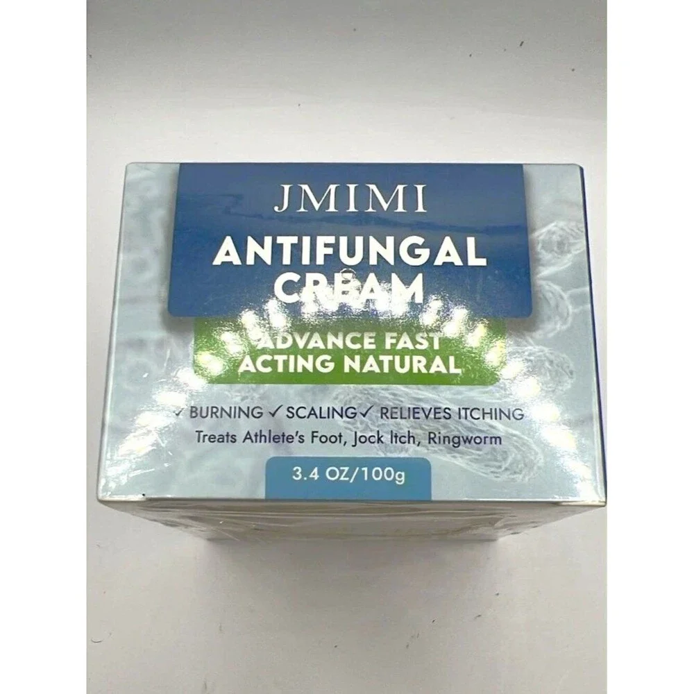 JMIMI Antifungal Cream 3.4 oz / 100g – Fast Acting, Natural, Vegan, New
